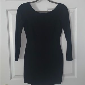 Open Back Bodycon Dress